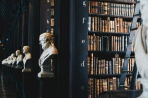 Law books library
