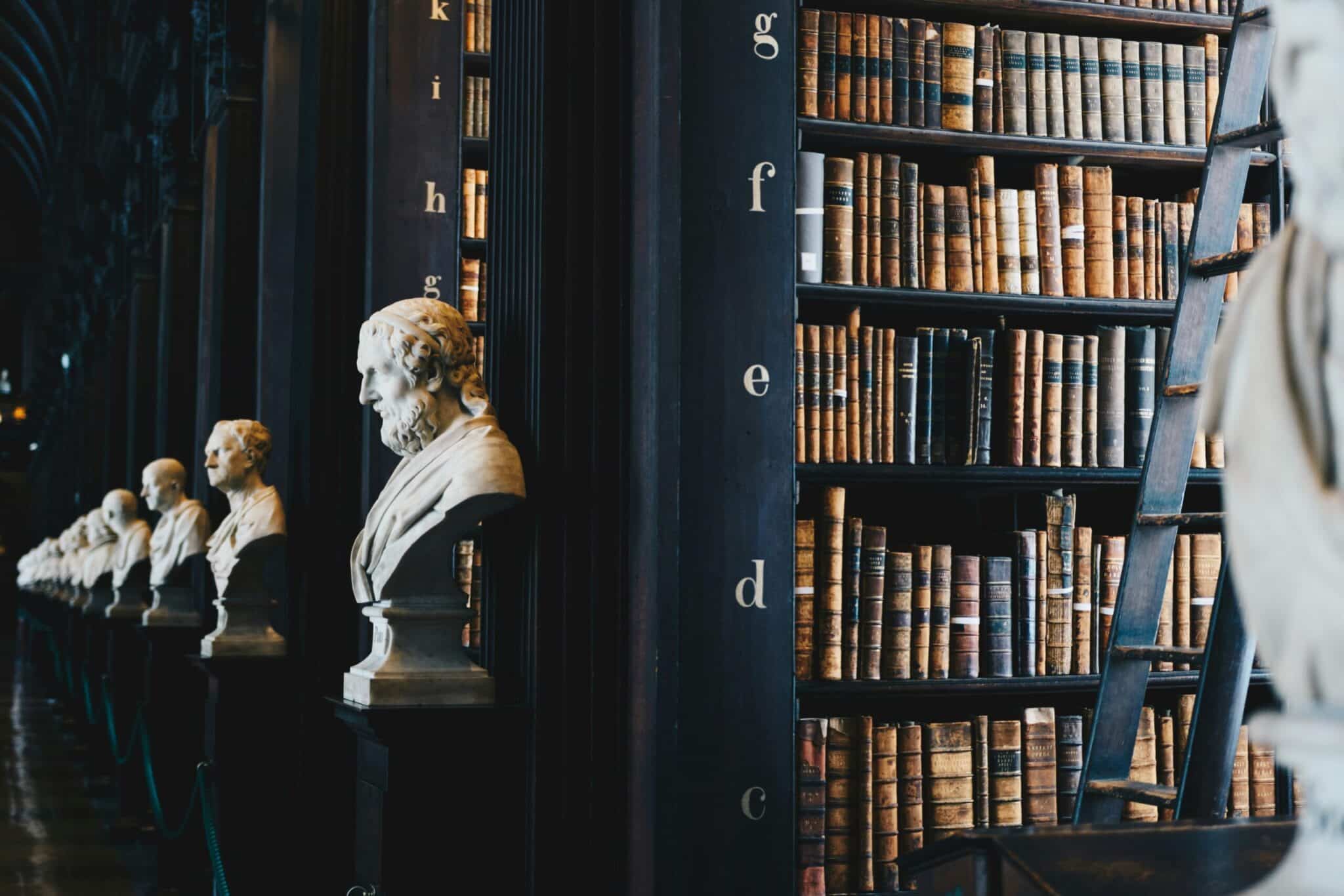 Law books library