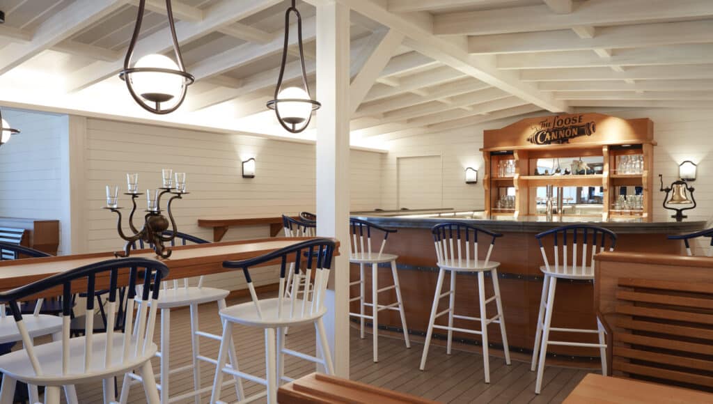 Loose Cannon Bar, Virgin Voyages