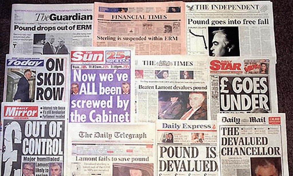 George Sorors, 1992 newspaper covers