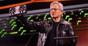 Nvidia CEO: AI Advancing Self-Driving Cars, Robotics, Digital Manufacturing at CES 2025