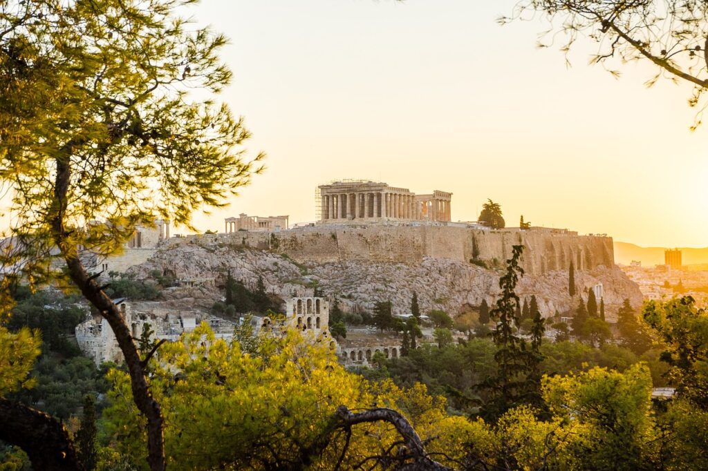 Acropolis in Athens, Greece