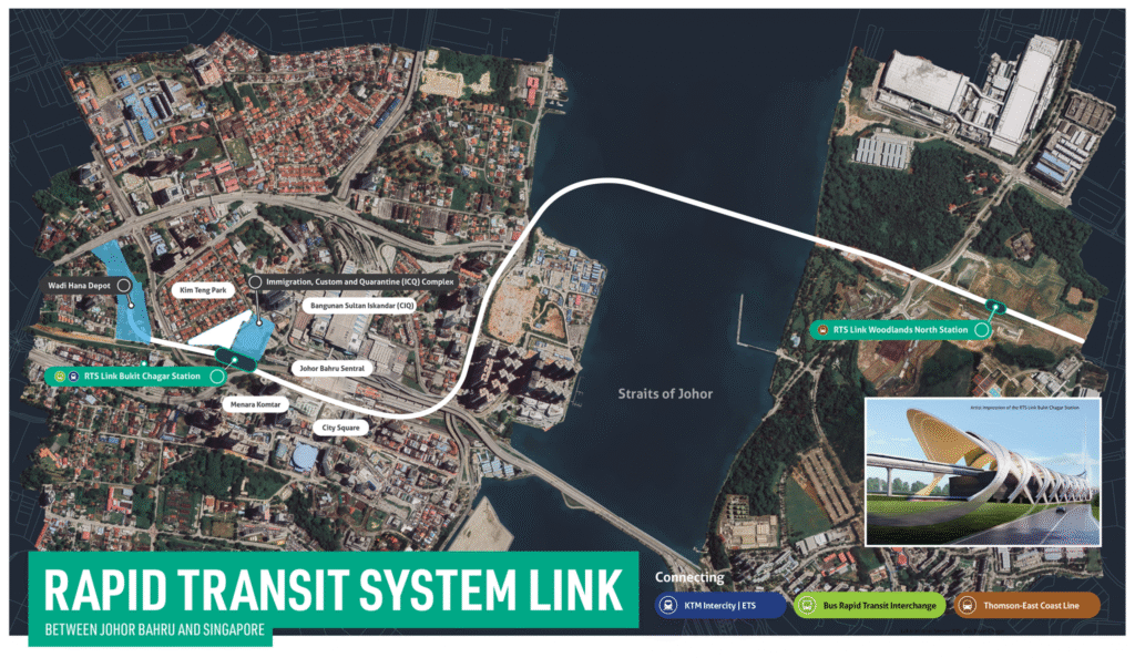 The Johor Bahru-Singapore Rapid Transit System (RTS)