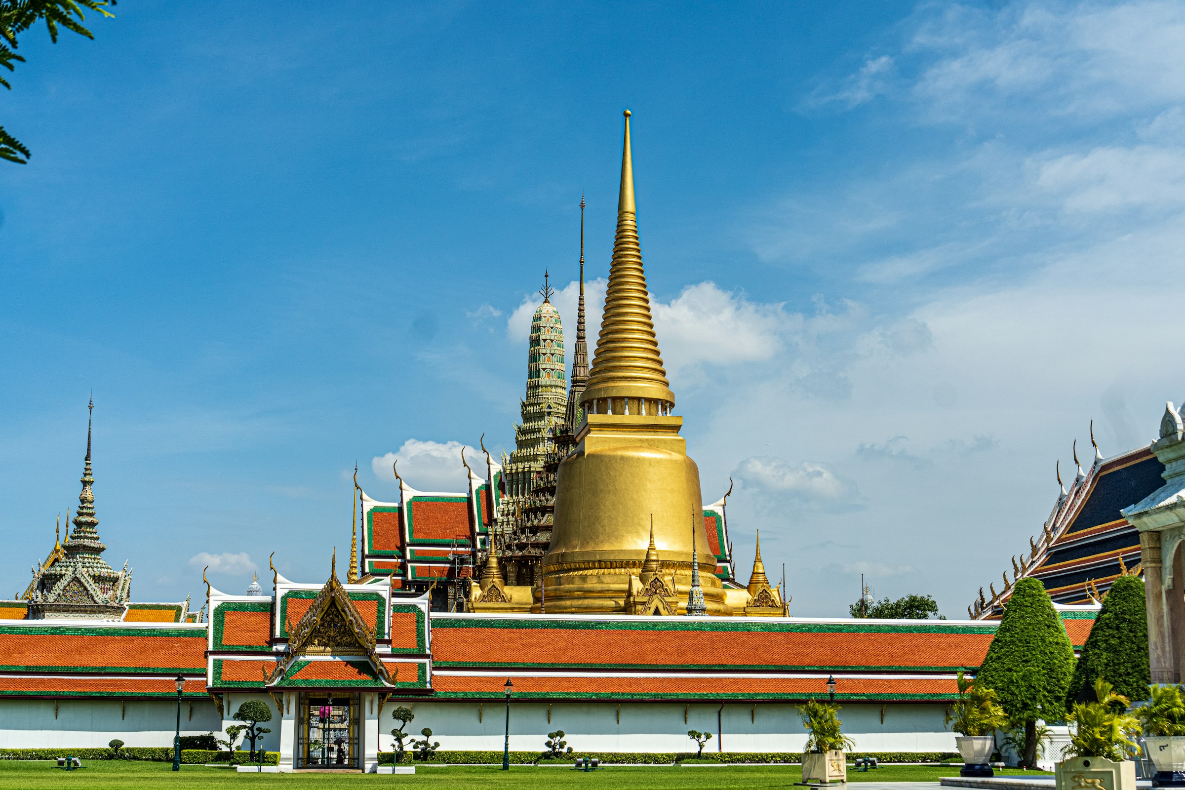 Grand Palace complex in Bangkok, Thailand